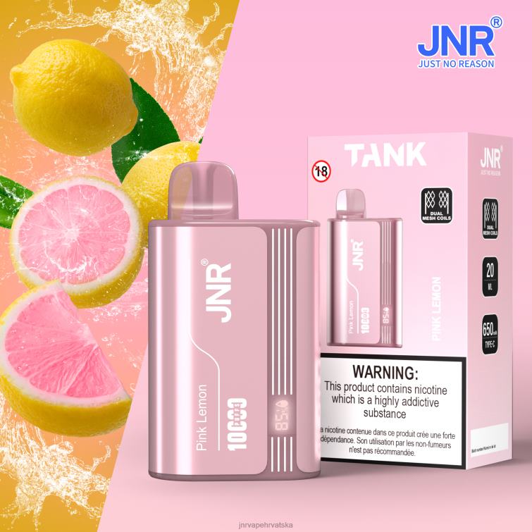 JNR VAPE HRVATSKA | jnr tenk ružičasti limun 4JD0J32