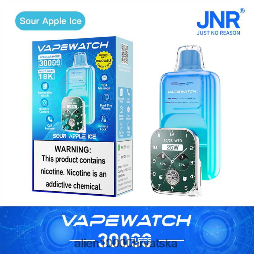 JNR vape sat led od kiselih jabuka H8JR2Z5 | JNR VAPES FACTORY