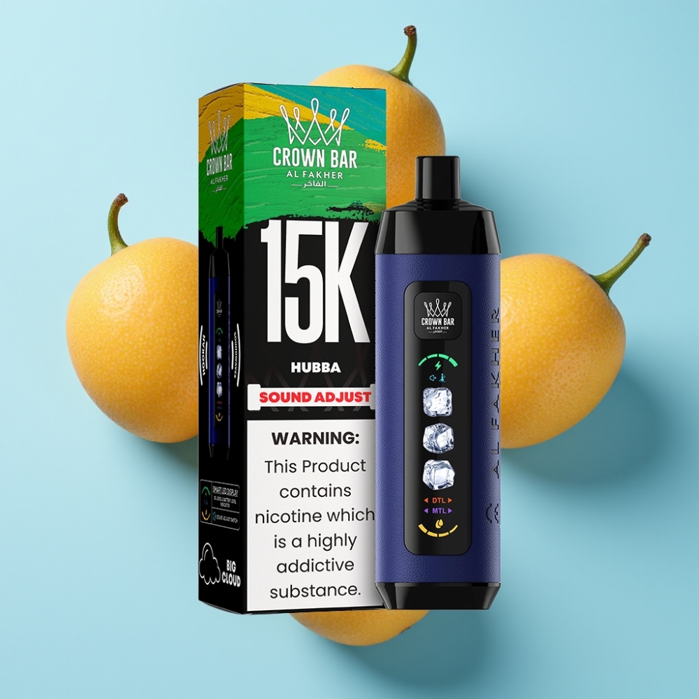 Al Fakher 15k Ice Adjust Clouds Disposable Device Hubba 15000 puffs 22ml