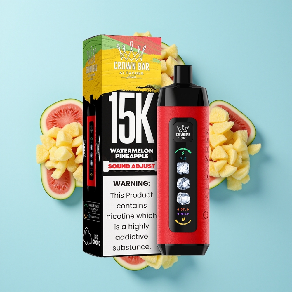 Al Fakher 15k Ice Adjust Clouds Disposable Lubenica Ananas 15000 pufova 22ml