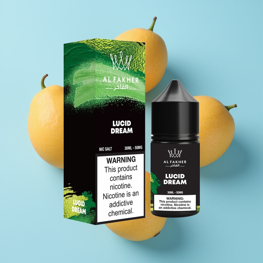 AL Fakher Nicotine Salt E-Liquid 30ml, 50mg, Lucid Dream (Lucidni San)