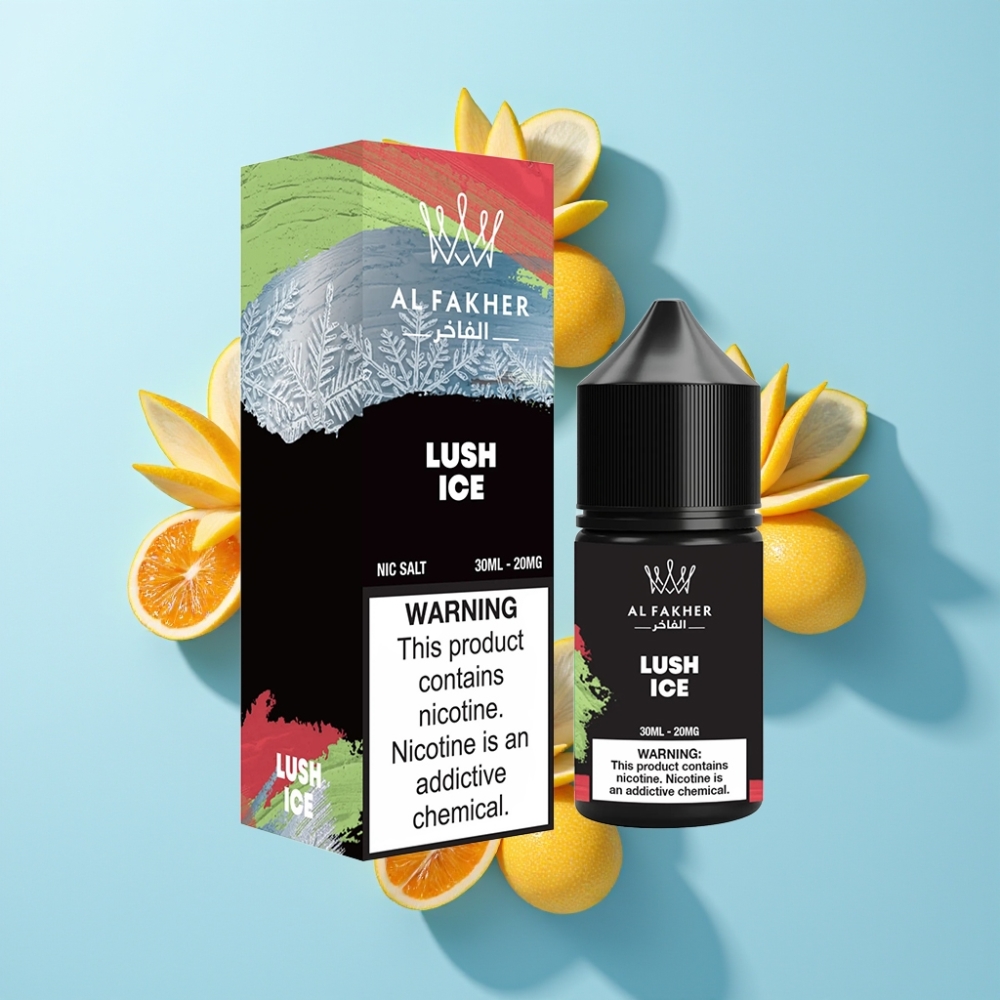 AL Fakher Nicotine Salt E-Liquid Lush Ice 30ml 20mg