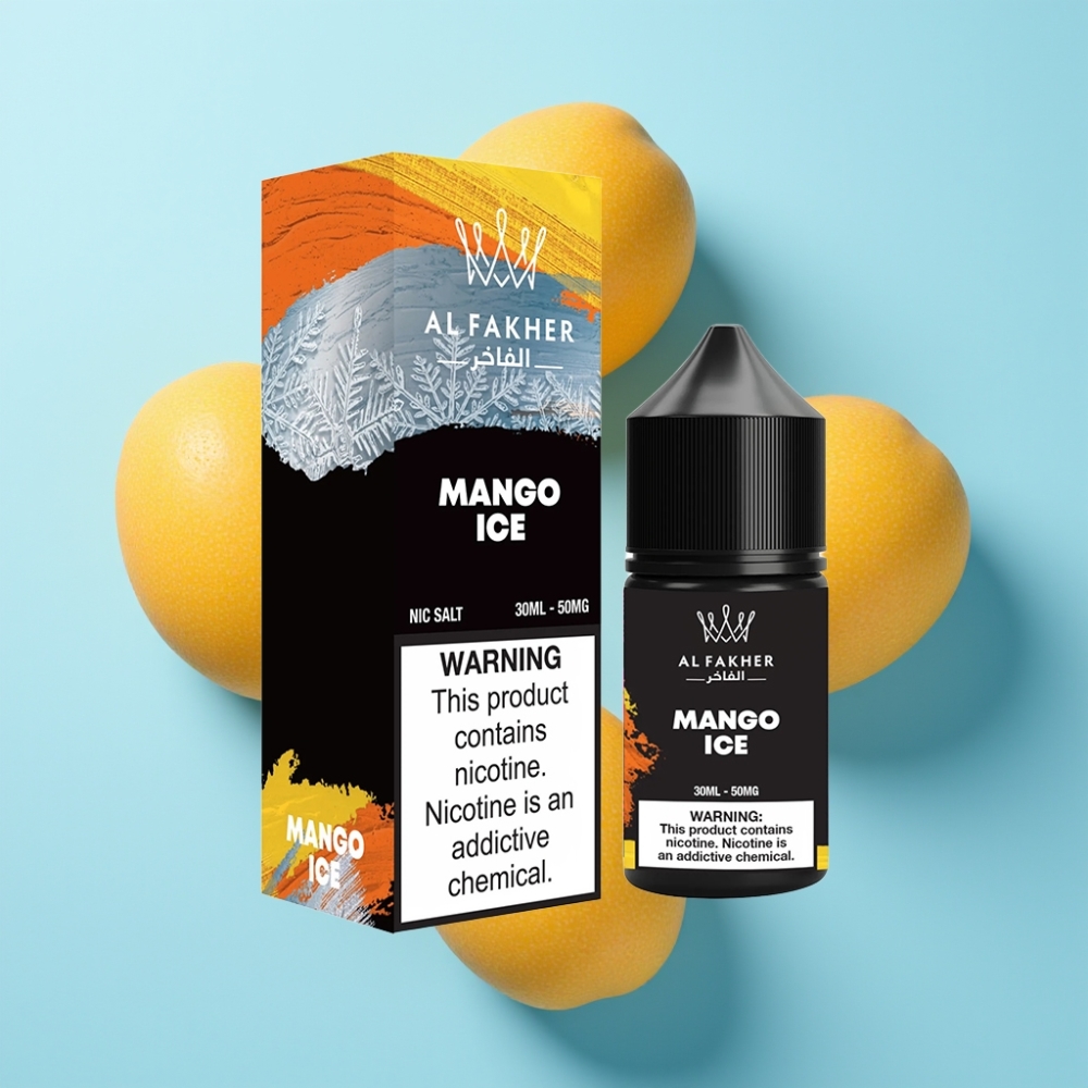 AL Fakher Nicotine Salt E-Liquid Mango Ice 30ml 50mg