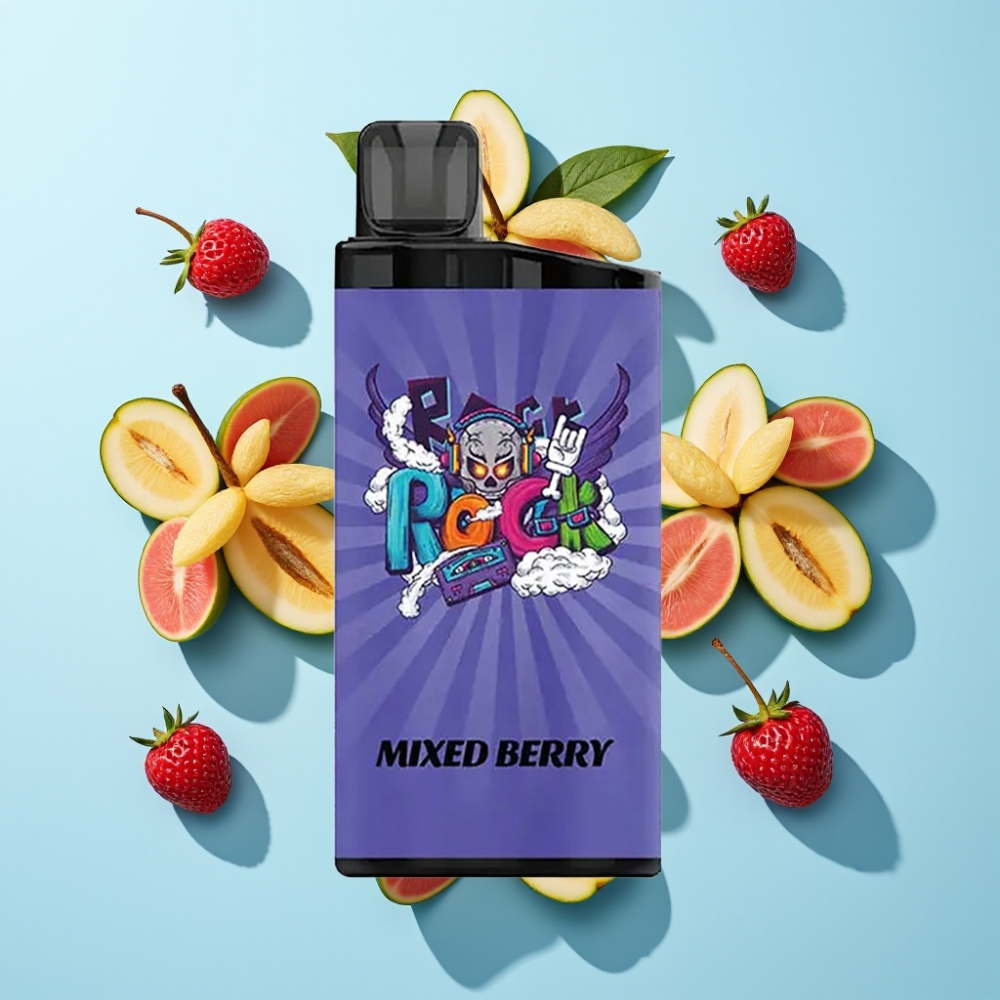 IGET Bar 3500 Puffs Disposable Vape Mješovita Jagoda sa 1400 mAh baterijom