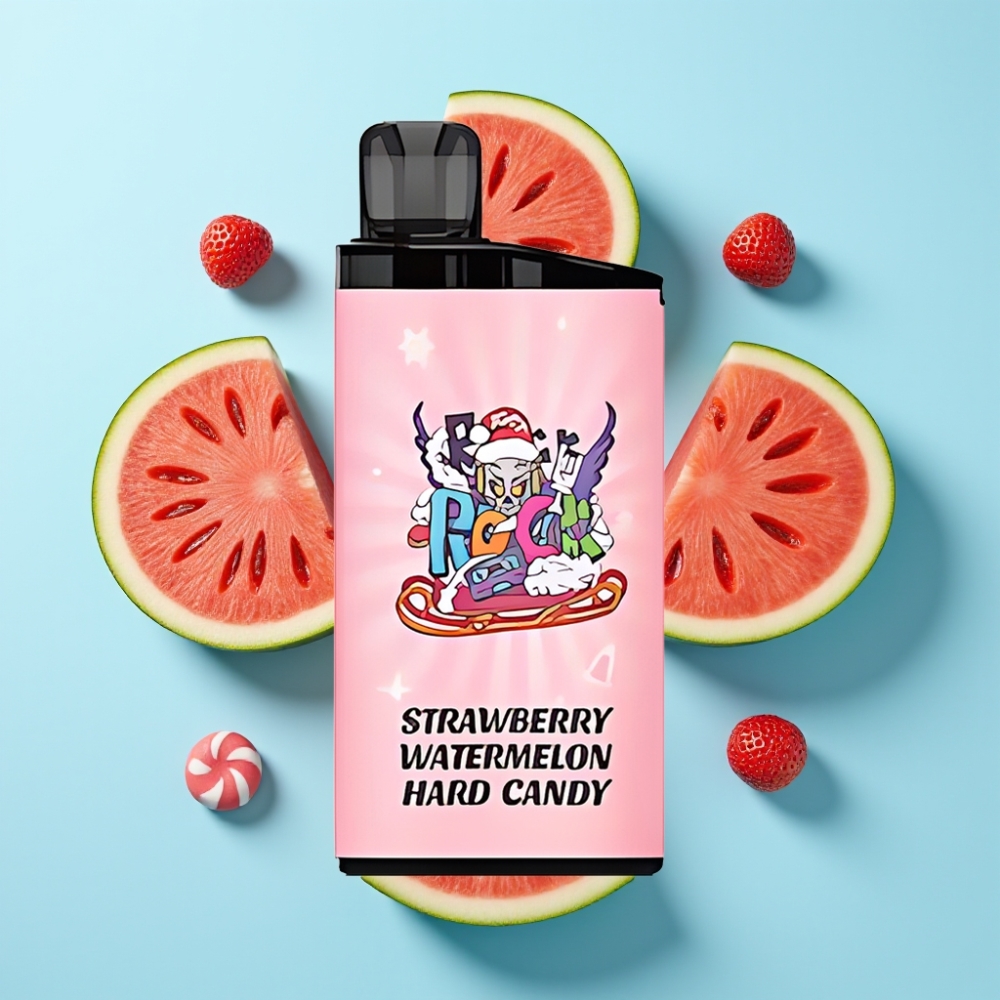 IGET Bar 3500 Puffs Jagoda Lubenica Tvrdi Bombon 1.2 Ohm Mesh Coil