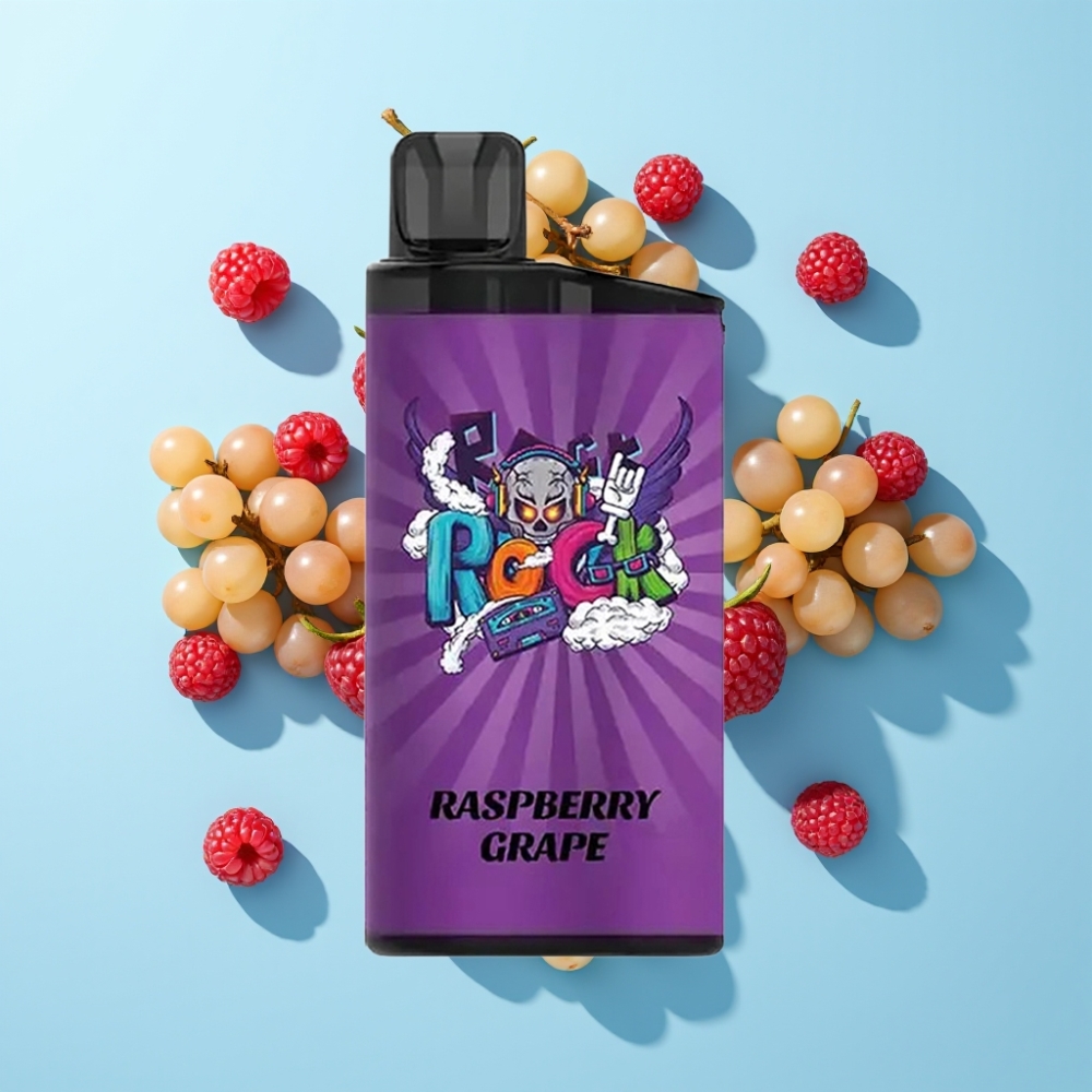 IGET Bar 3500 Puffs Malina Grožđe 1.2 Ohm Mesh Coil