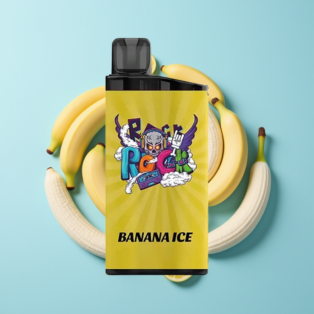 IGET Bar 3500 Puhova Banana Ice s 1400 mAh baterijom