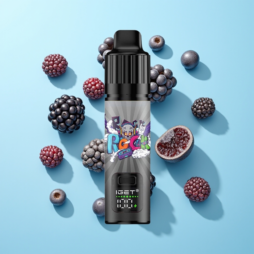 IGET BAR PLUS S3 POD 10000 Puffs Disposable Vape Kupina Led 5% 18 ml