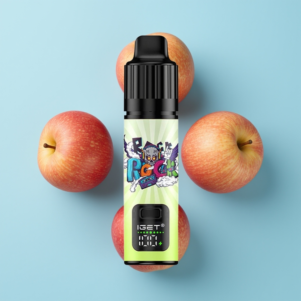 IGET BAR PLUS S3 POD 10000 Puffs Dvostruka Jabuka 18 ml