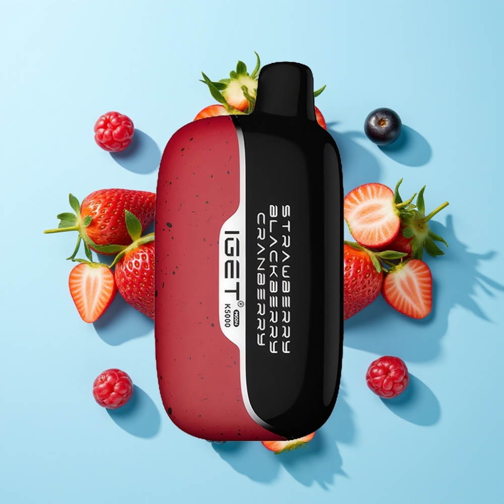 IGET Moon K5000 Puffs Jagoda Kupina Brusnica 1.35 Ohm Mesh