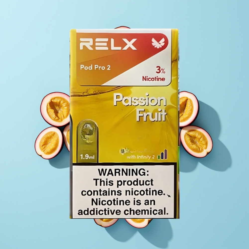 RELX Pod Pro 2 600 pufova Passion Fruit 3% nikotina