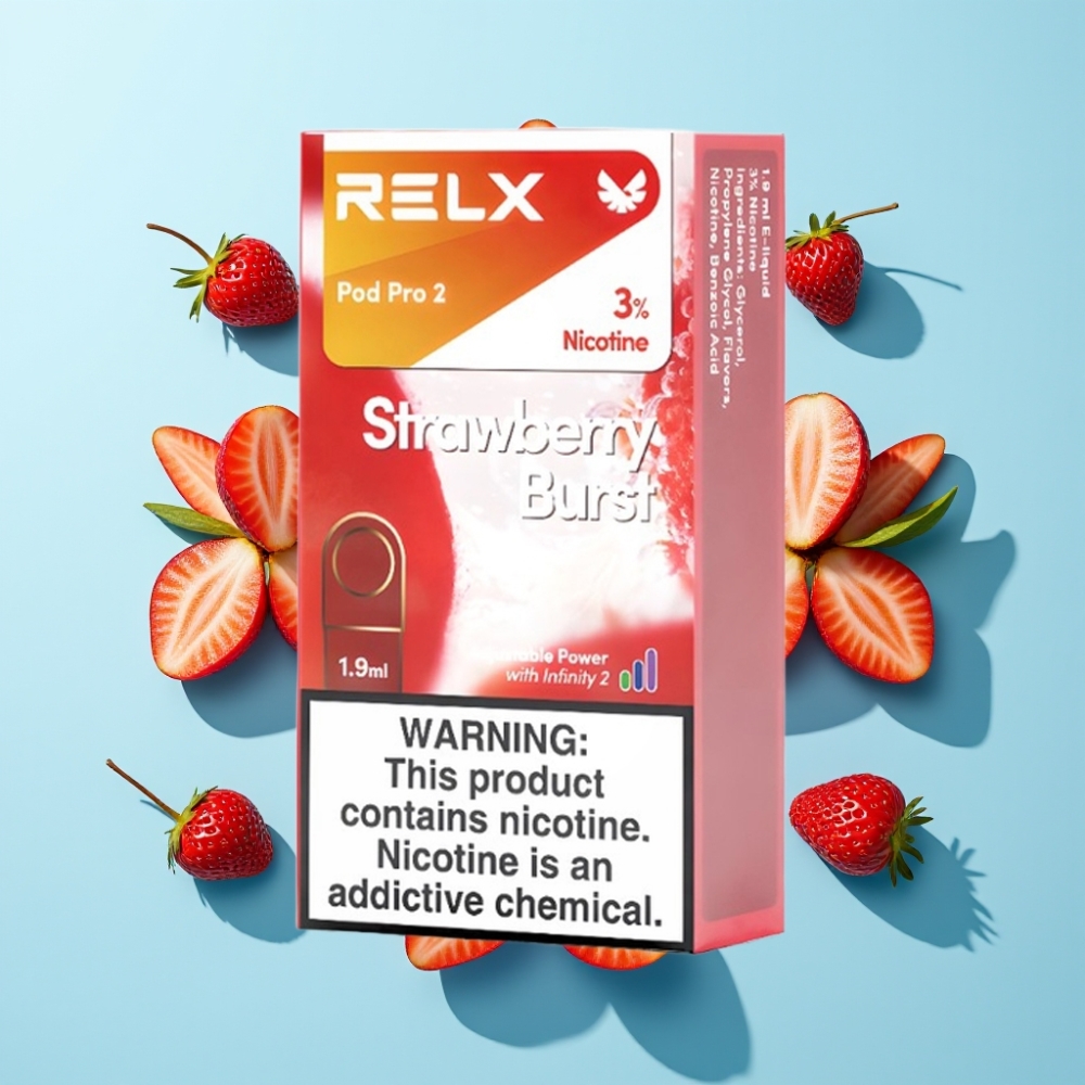 RELX Pod Pro 2 Jagodna Eksplozija 600 pufova 3% nikotina