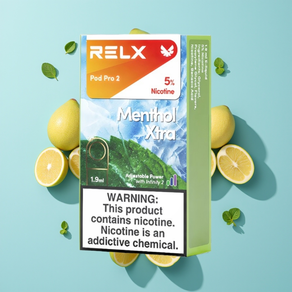 RELX Pod Pro 2 Menthol Xtra 600 puffs 5% nikotina veleprodaja Hrvatska