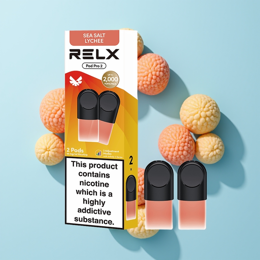 RELX Pod Pro 2 Morska Sol Liči 600 pufova 1.8% veleprodaja Hrvatska