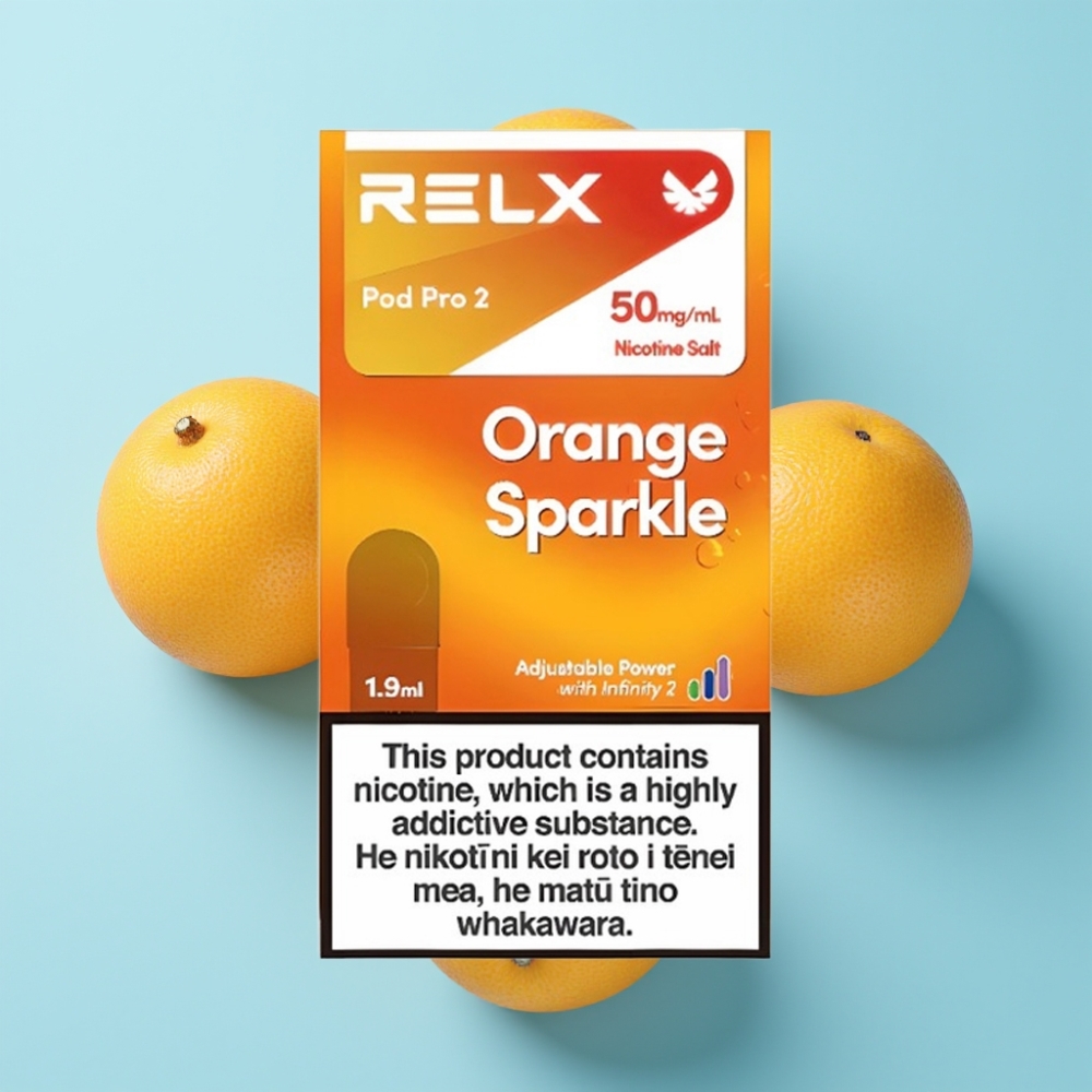 RELX Pod Pro 2 Narančasta Iskra 600 pufova 5% nikotina