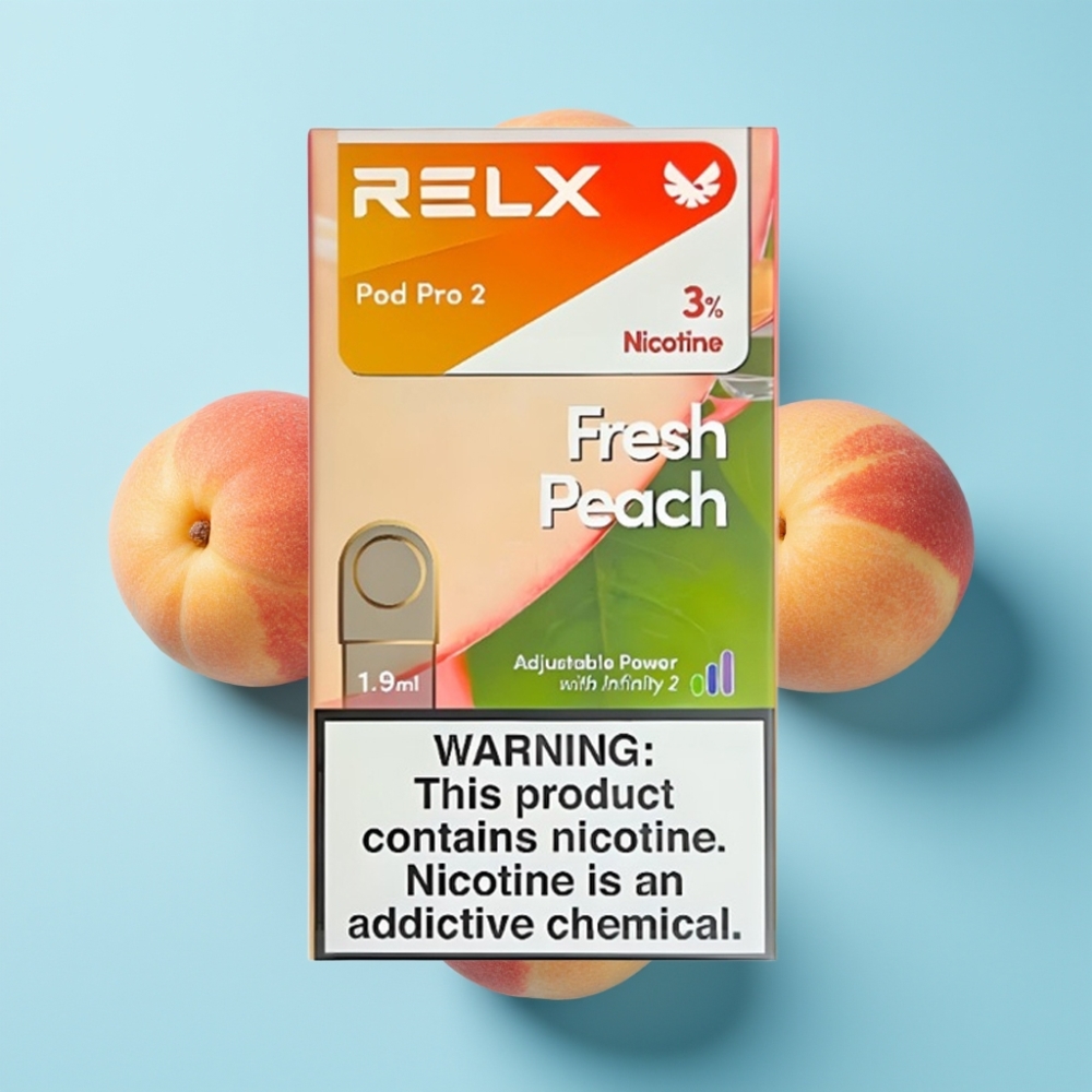 RELX Pod Pro 2 Svješka Breskva 600 pufova 3% nikotina