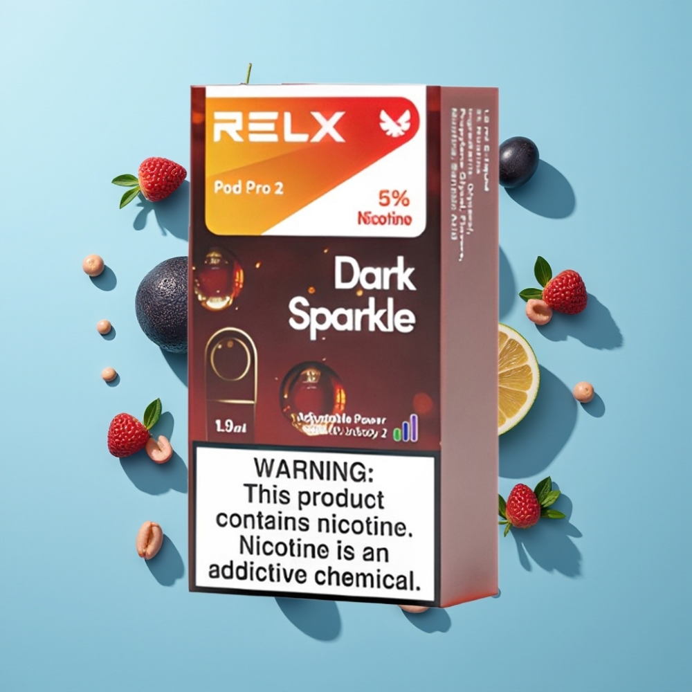 RELX Pod Pro 2 Tamni Sjaj 600 pufova 5% nikotina veleprodaja Hrvatska