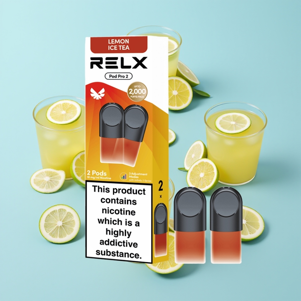 RELX Pod Pro 2 Čaj-Ledeni Čaj 600 pufova 1.8% nikotina