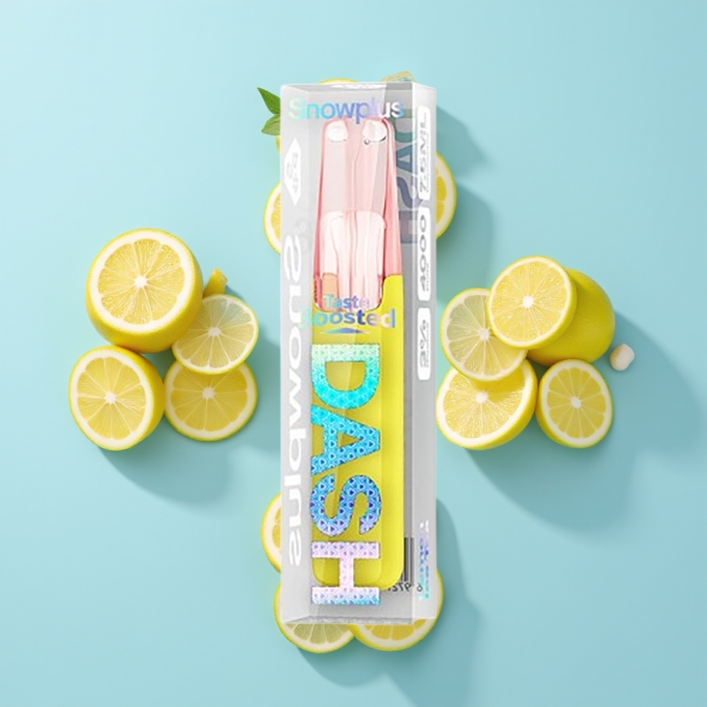 Snowplus Dash 4000 Puffs Disposable Device Limun Ledeni Čaj 7.5 ml
