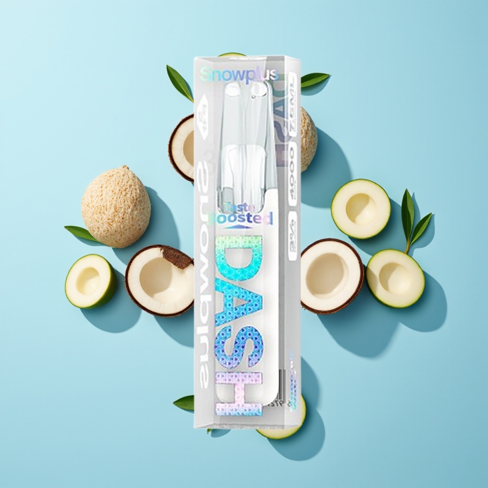 Snowplus Dash 4000 Puffs Disposable Kokosova Voda 7,5 ml