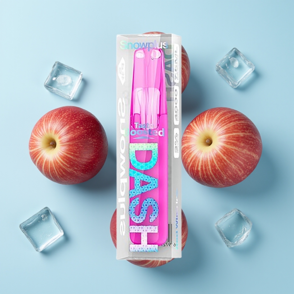 Snowplus Dash 4000 Puffs Jednokorišteni Uređaj Crveno Vino Led 7.5 ml