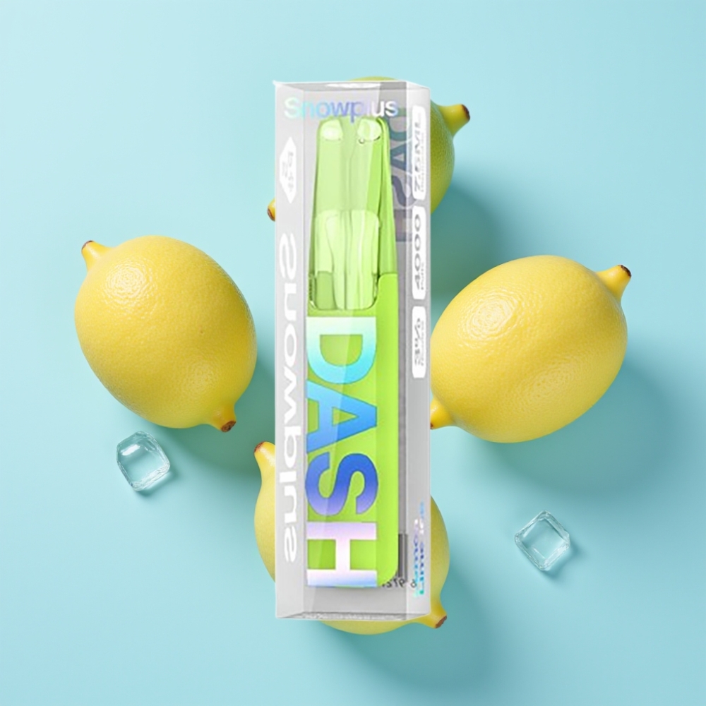 Snowplus Dash 4000 Puffs Jednokratni Uređaj Limeta Led s 7,5 ml i 530 mAh