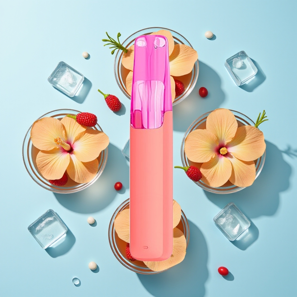 Snowplus Dash 4000 Pufova Hibiscus Ledeni Čaj 7,5 ml