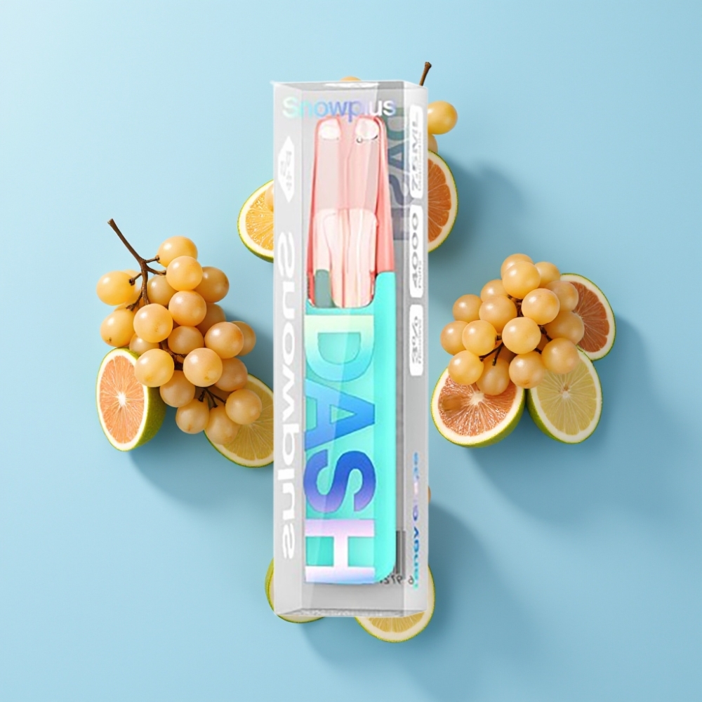 Snowplus Dash 4000 Pufova Jednokratni Uređaj Kiselo Grožđe 7.5 ml