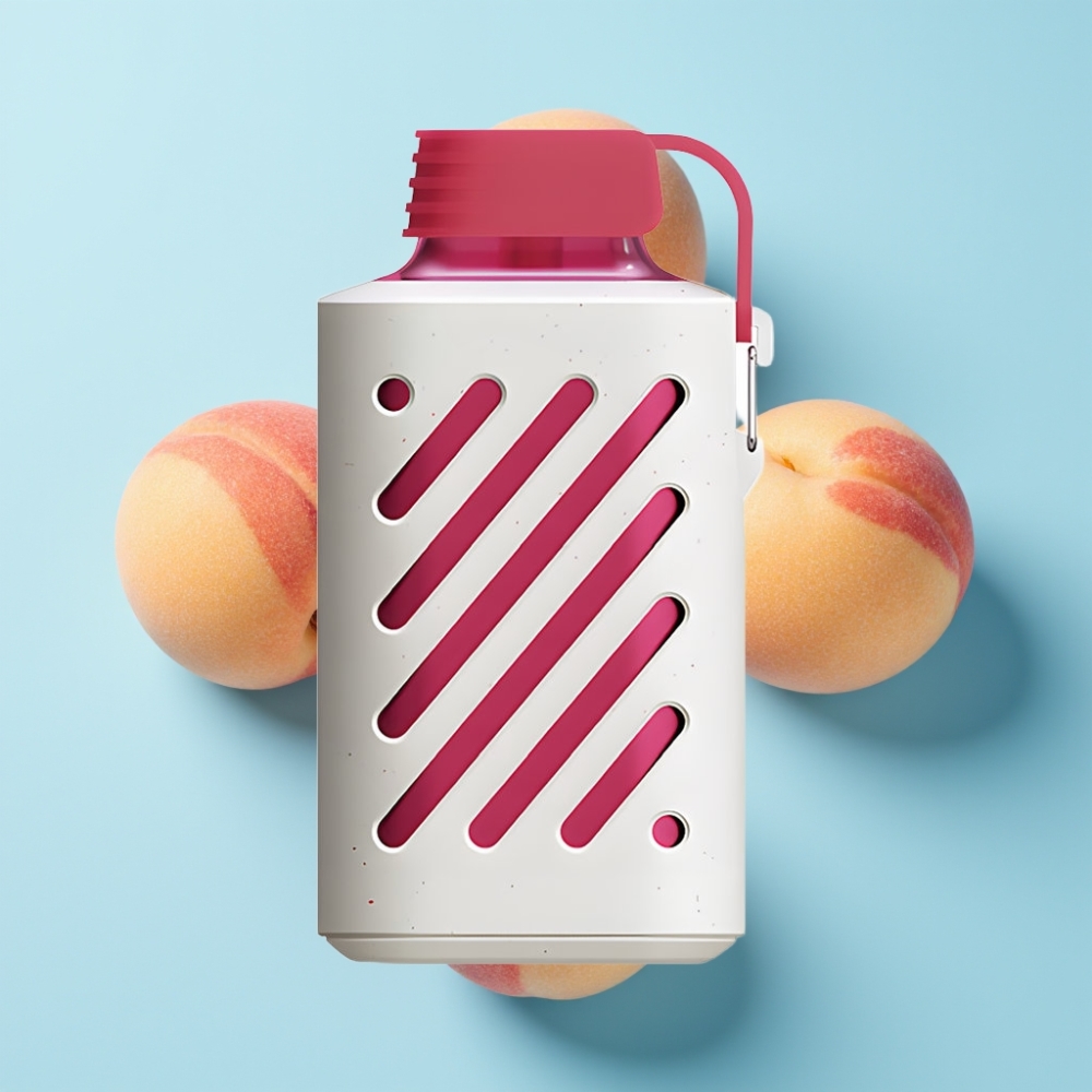 VOZOL GEAR 10000 Jednokratna Vape Breskva Led, 20 ml, 50mg/ml