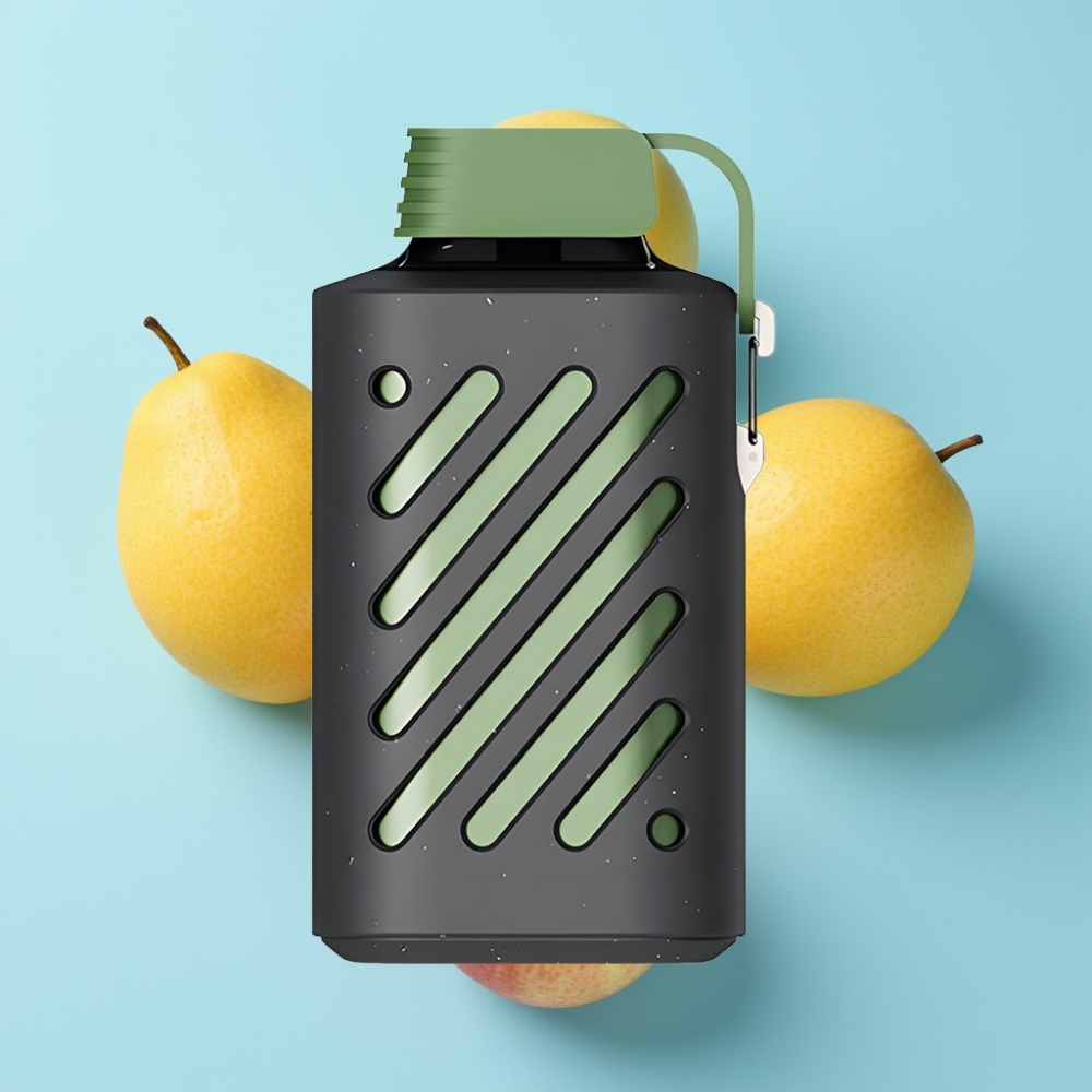 VOZOL GEAR 10000 Jednokratna Vape Kisela Jabuka Led, 10000 Puffova, 20 ml