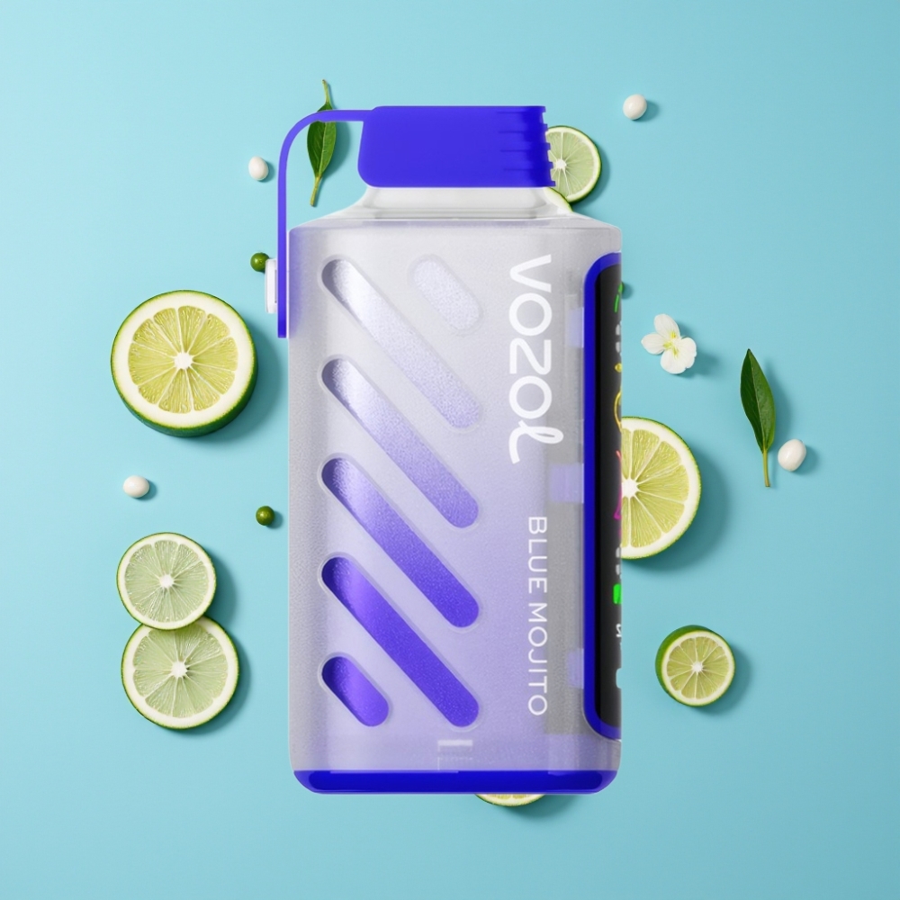 VOZOL Gear Power 20000 Puffs Plavi Mojito, 20mL, Dual Mesh Coil