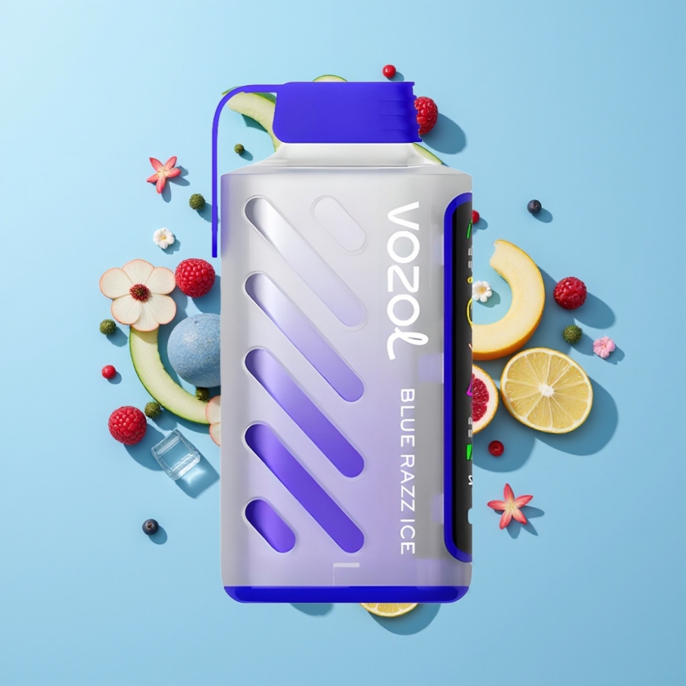 VOZOL Gear Power 20000 Puffs Plavi Razz Ice, S.i.L.C. Tech