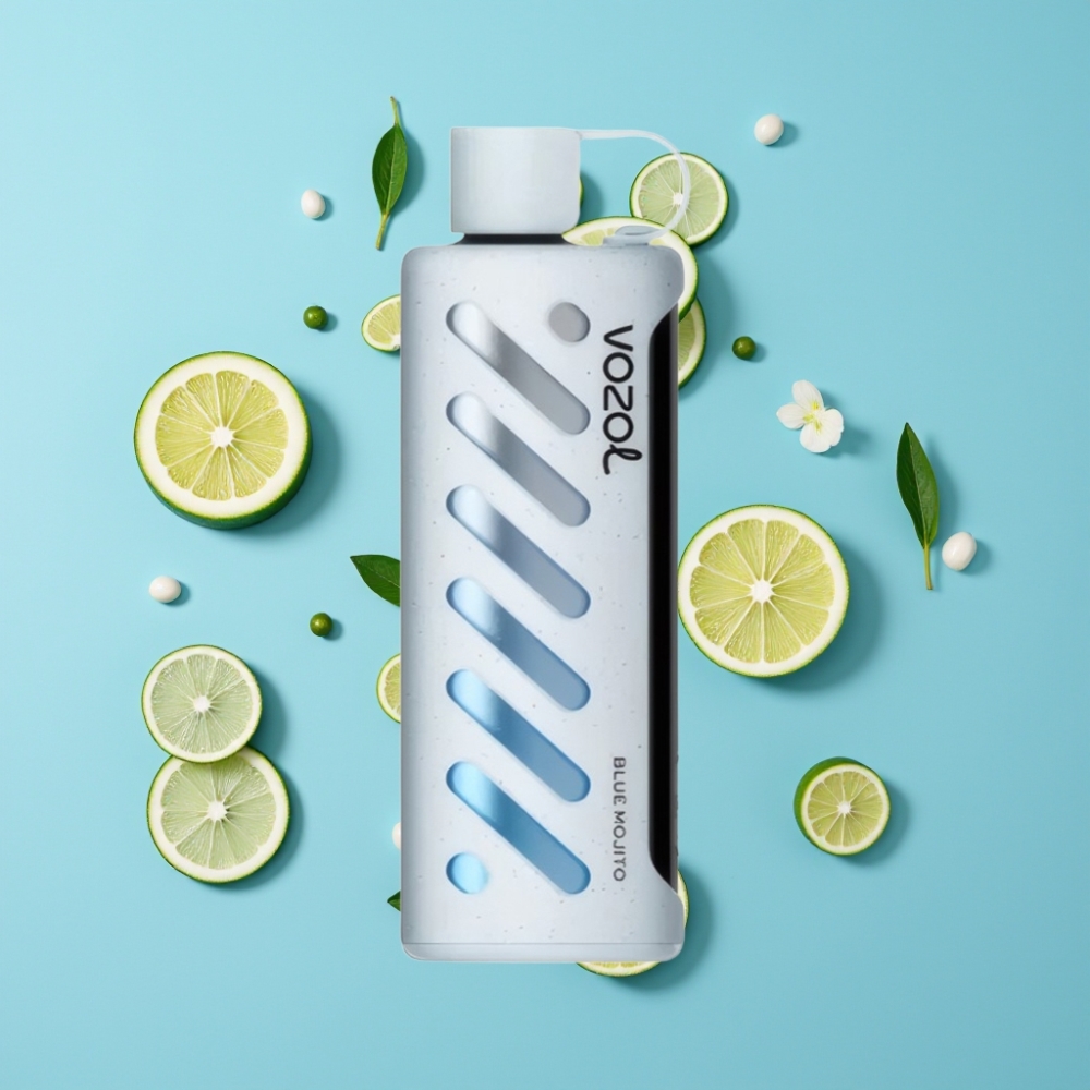 VOZOL Gear Shisha 25000 Puffs Plavi Mojito, Dual Mesh Dual Modes