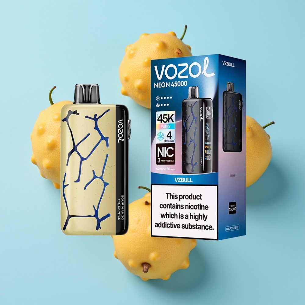 Vozol Neon 45K 45000 Puffs Disposable Vape VZbull 20ml 50mg