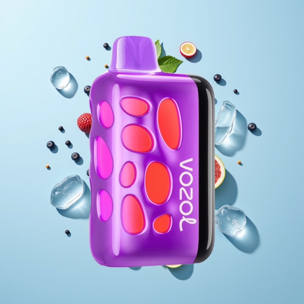VOZOL RAVE 40000 Jednokratna Vape Grožđe Led, 1000mAh, 20/50mg/ml