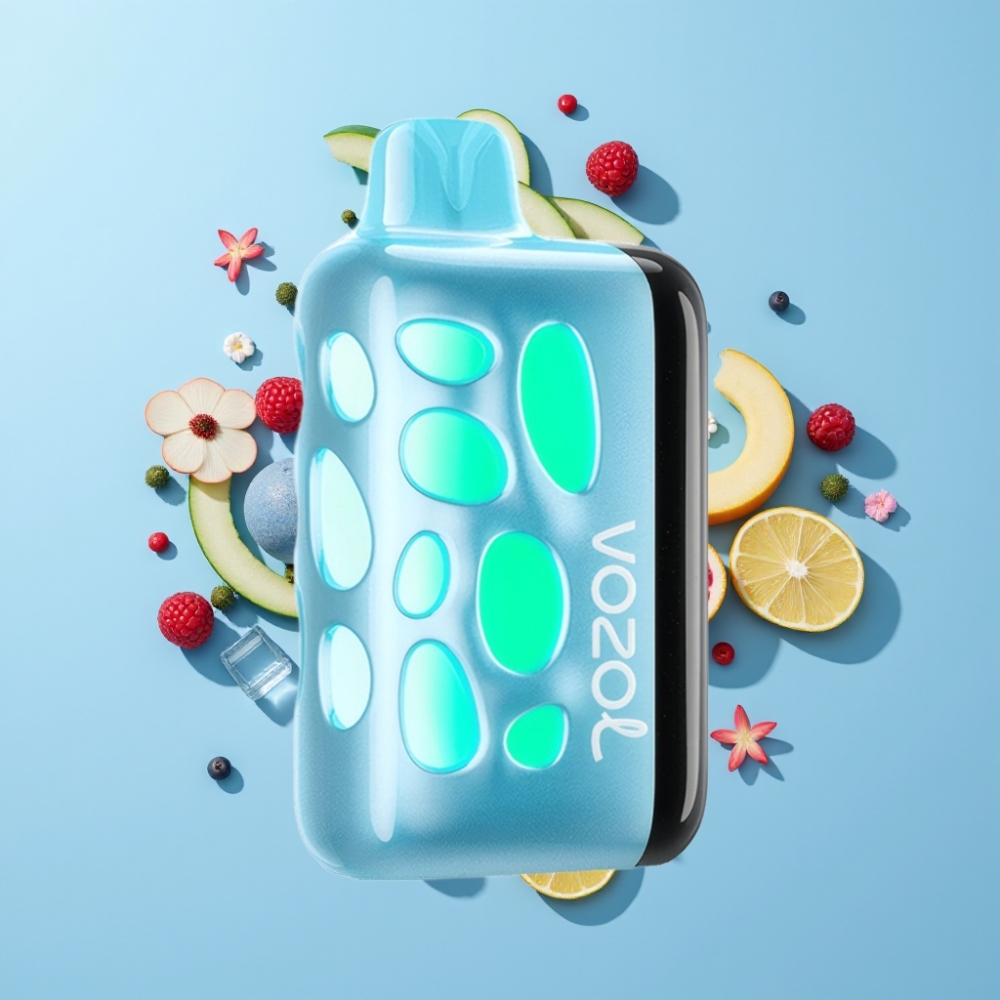 VOZOL RAVE 40000 Plavo Malina Led, 1000mAh, 20/50mg/ml