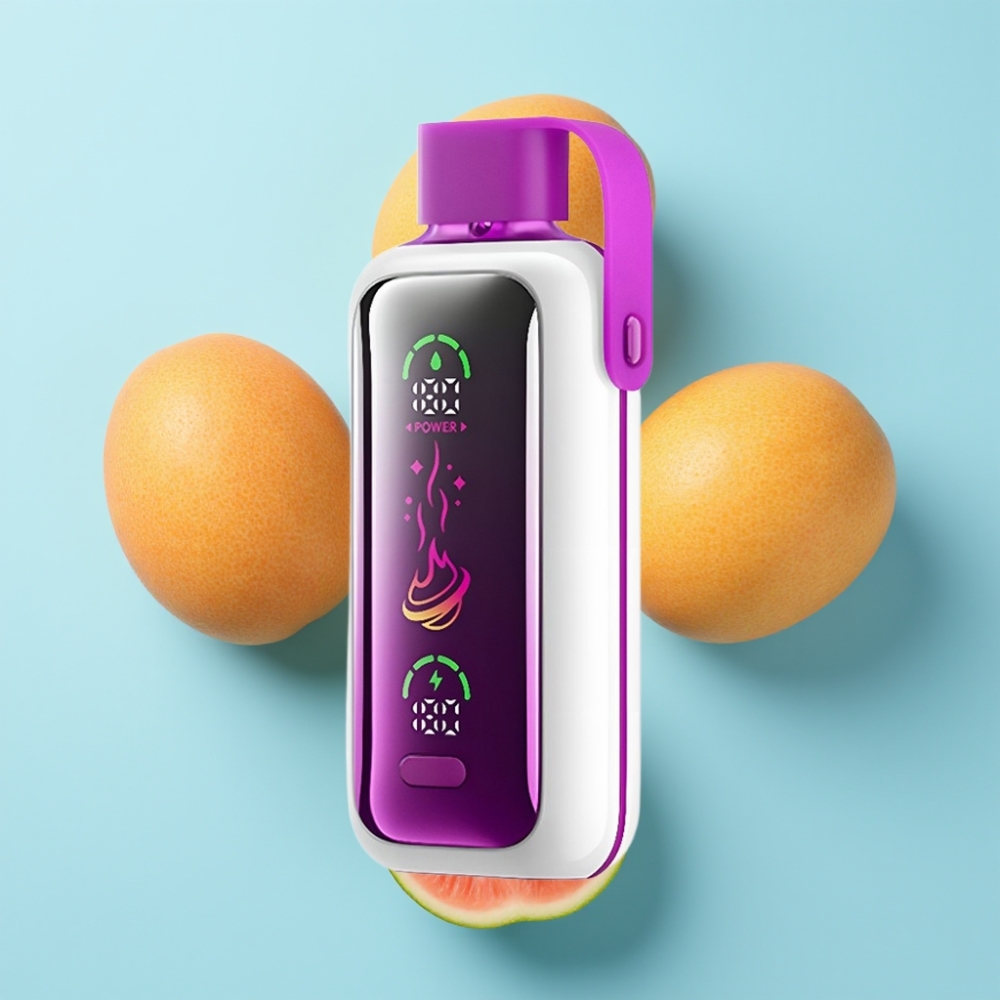 VOZOL Star 20000 Puffs Briska Naranča Lubenica s 2.2" HD zrcalnim zaslonom i Dual mesh