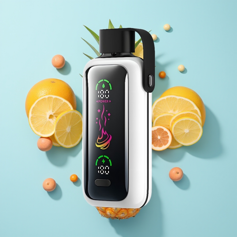 VOZOL Star 20000 Puffs Naranca Ananas Liči 2.2" HD zrcalni zaslon Dual mesh