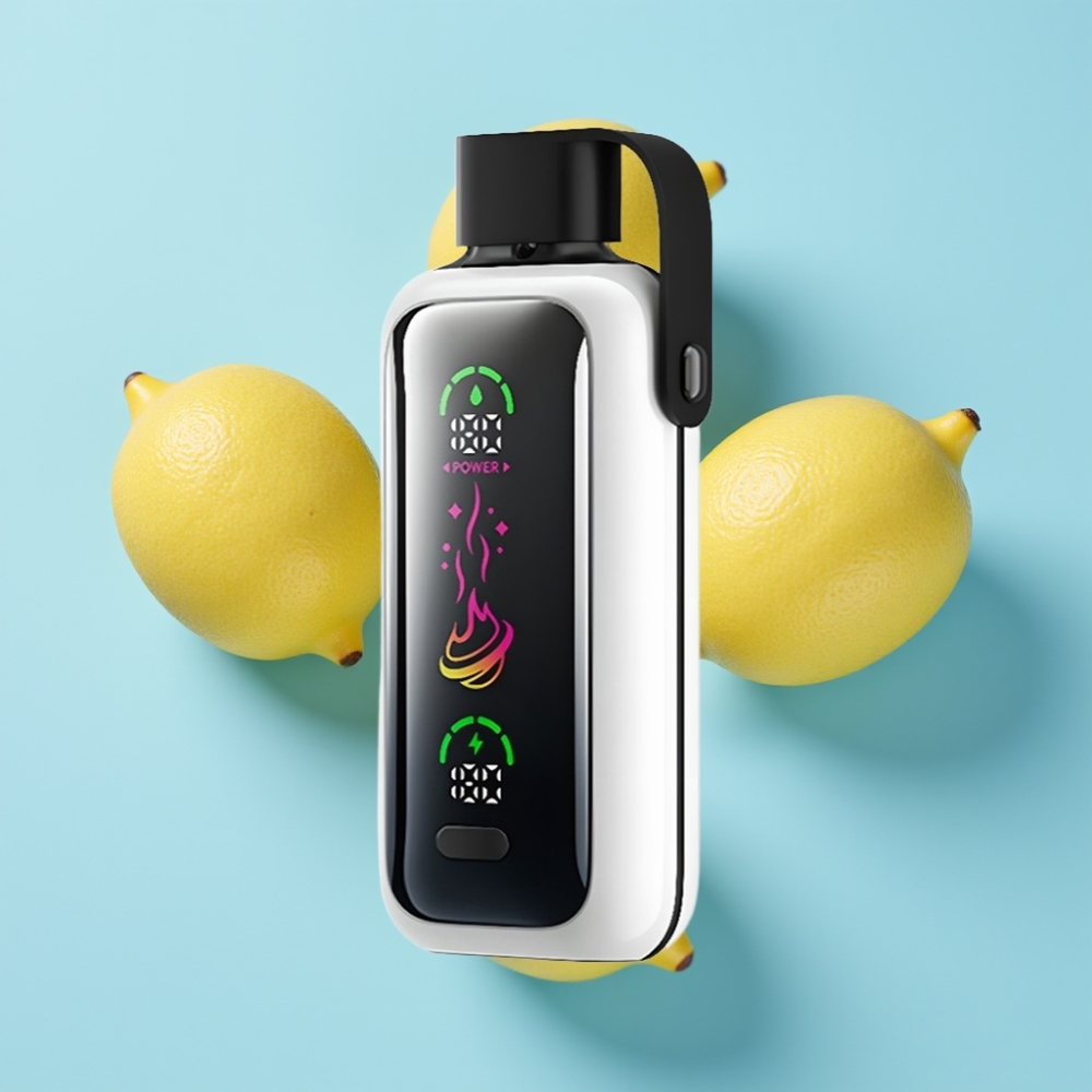 VOZOL Star 20000 Puffs Parfem Limun s 2.2" HD zrcalnim zaslonom i dual mesh