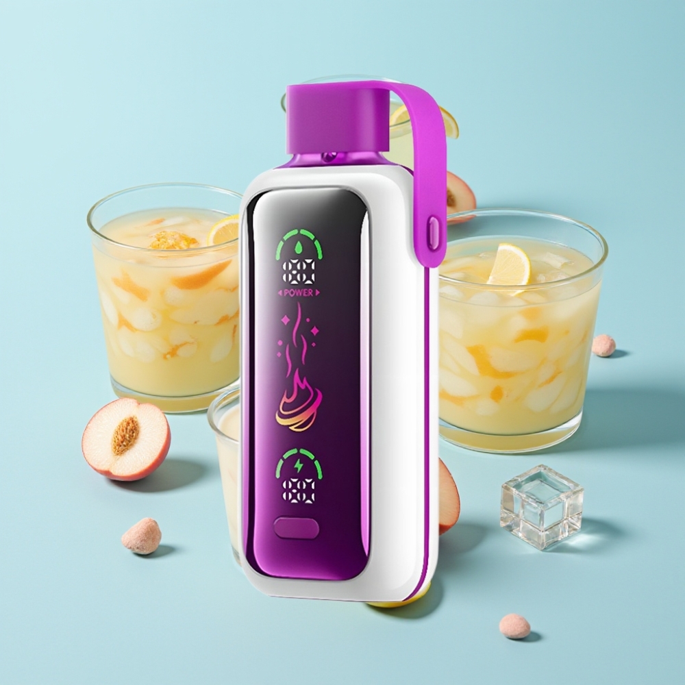 VOZOL Star 20000 Pufova s okusom breskve i leda, 650mAh