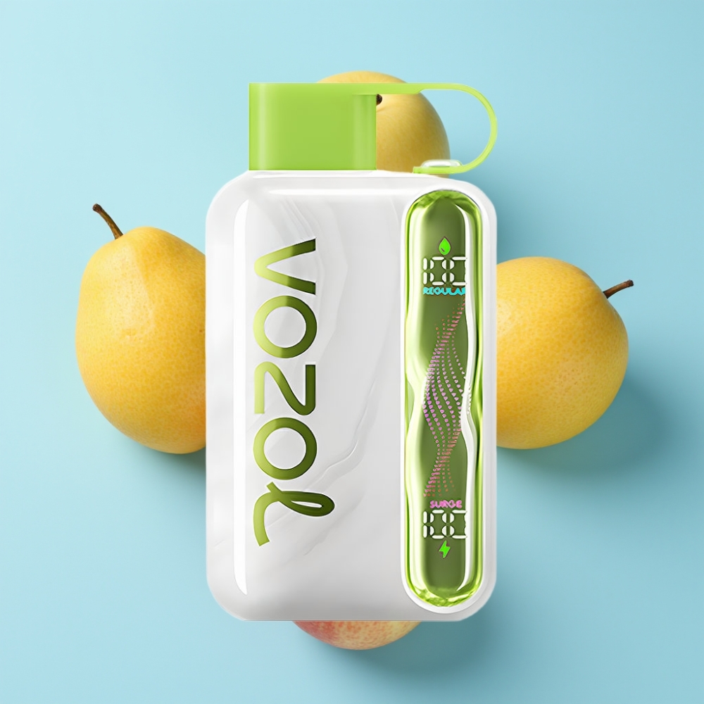 VOZOL STAR 40000 Puffs Disposable Vape Kisela Jabuka Led, 20/50mg/ml, Type-C