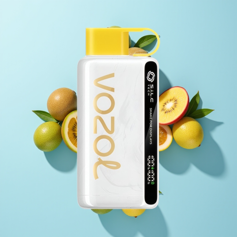 VOZOL STAR 9000/12000 Disposable Vape Kivi Marakuja Guava, S.i.L.C TECH, 650mAh