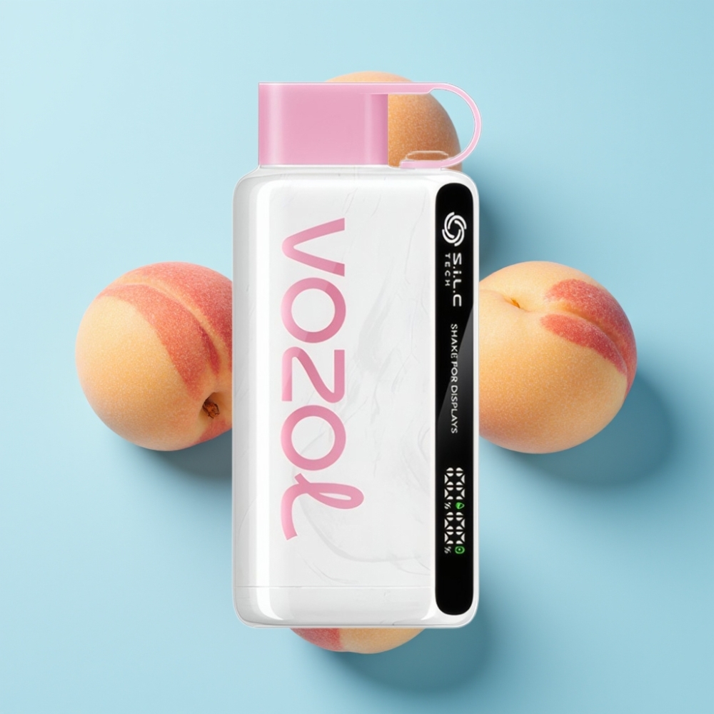 VOZOL STAR 9000/12000 Jednokratna Vape Breskva Led S.i.L.C TECH