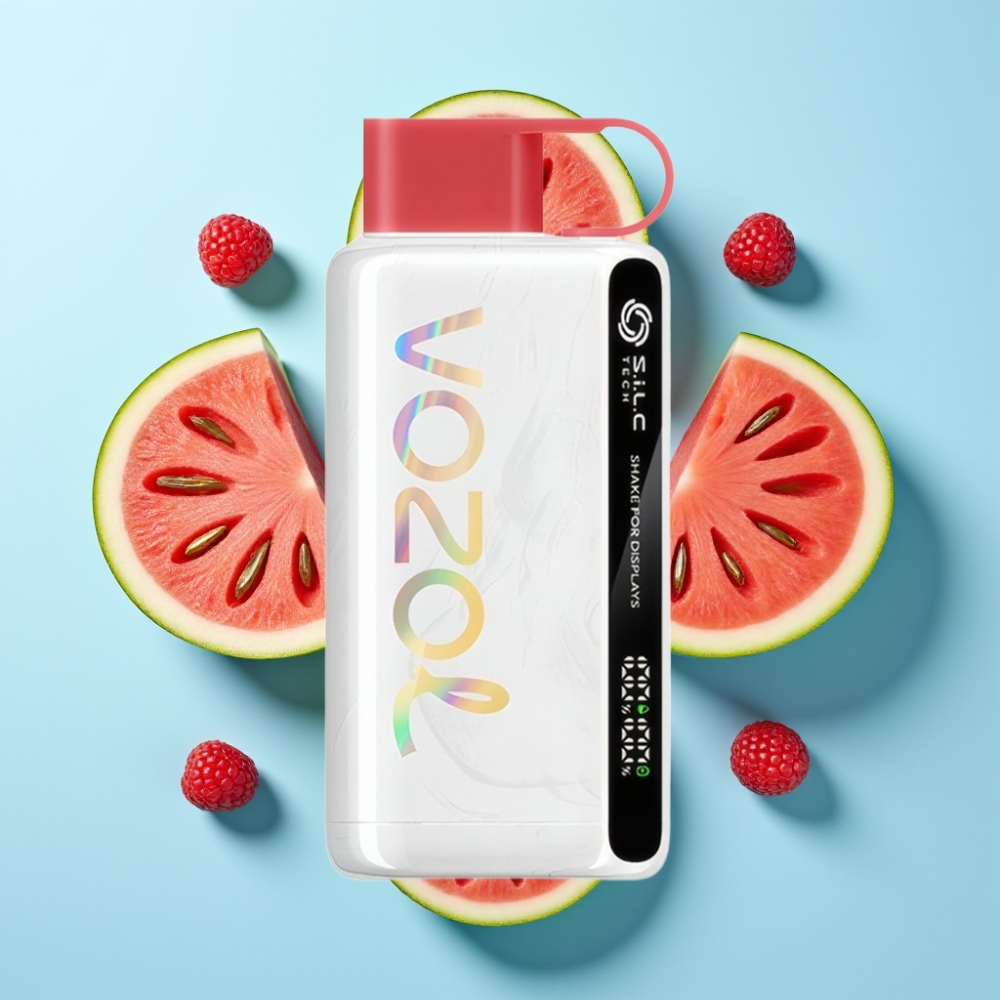 VOZOL STAR 9000/12000 Jednokratna Vape Malina Lubenica 650mAh & S.i.L.C TECH