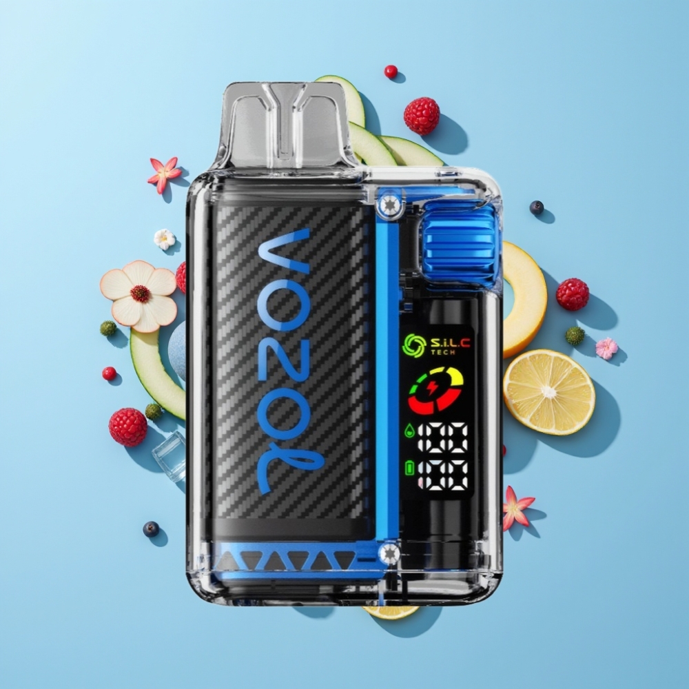 VOZOL Vista 20000 Puffs Plava Malina Led 650mAh OLED Ekran