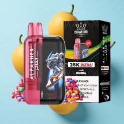Al Fakher Crown Bar Ultra 25K Disposable Vape Hubba 22ml 50mg/ml