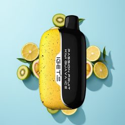 IGET Moon K5000 Puffs Disposable Vape Mračno voće kiwi guava led 5000 Puffs 1.35 Ohm
