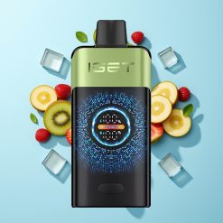 IGET ONE 12000 Puffs Disposable Vape Jagoda-Kivi Led, 2700 mAh, 0.6 ohm