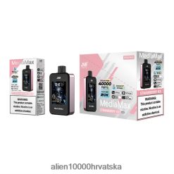 JNR MediaMax 40k puff led od jagoda H8JR2Z17 | JNR VAPES WEBSITE