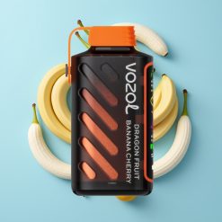 VOZOL Gear Power 20000 Puffs 20mL Zmajevo voće Banana Trešnja Dual Mesh Coil